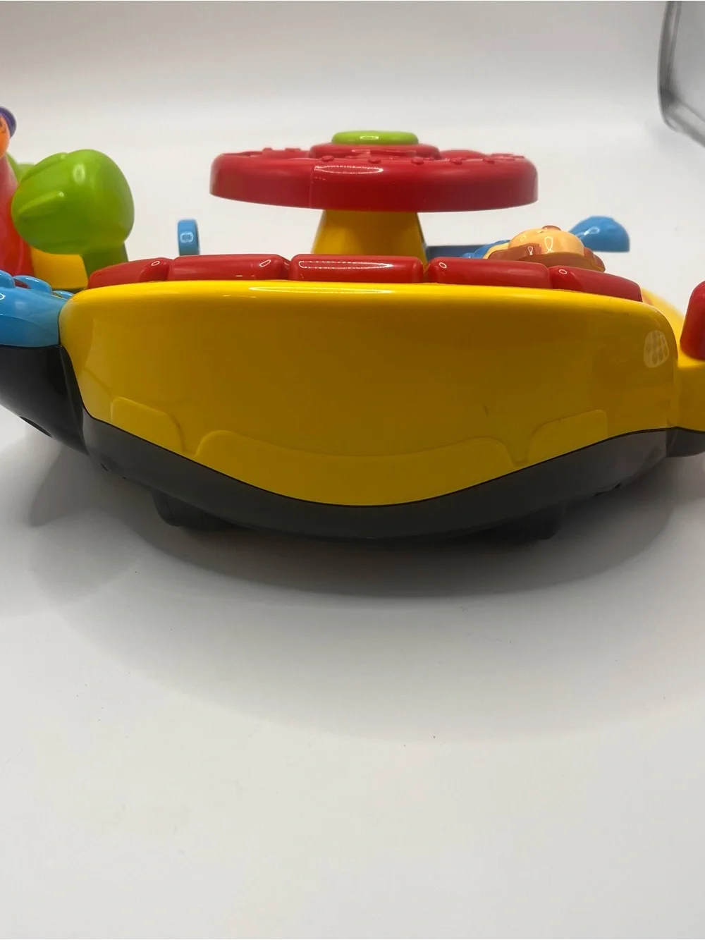 V-Tech Electronic Toddler Baby Toy Lot Phone Lady Bug Steering Wheel Light Sound